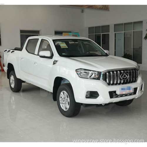 Hot Selling JMC 4x2 Auto Pickup Trucks με διπλή παραλαβή καμπίνας προς πώληση